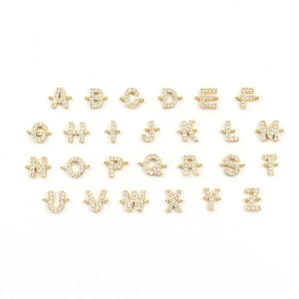 Adjustable Bracelet with Initial – Personalized Jewelry