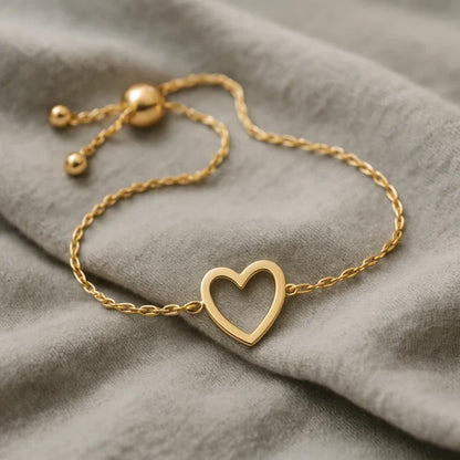 Matching Hearts Bracelet