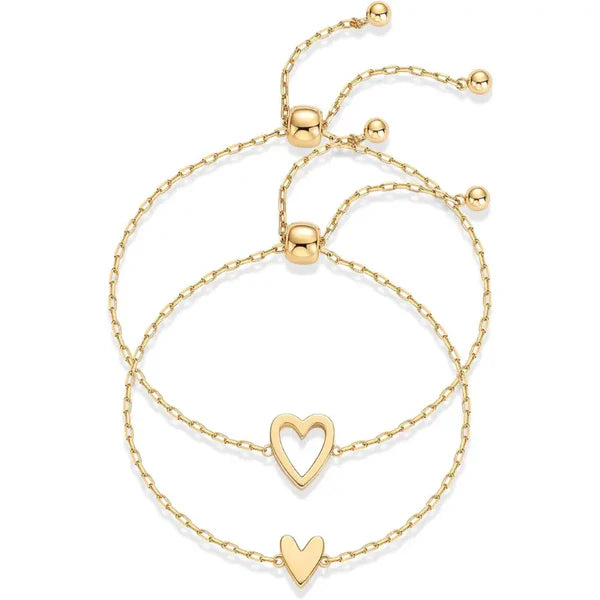 Matching Hearts Bracelet